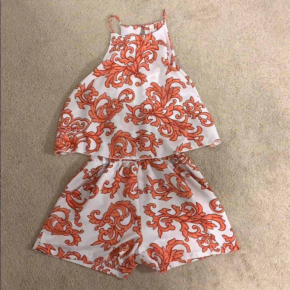 Tyche Peplum Romper
